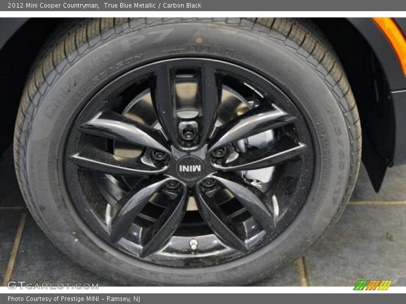 True Blue Metallic / Carbon Black 2012 Mini Cooper Countryman