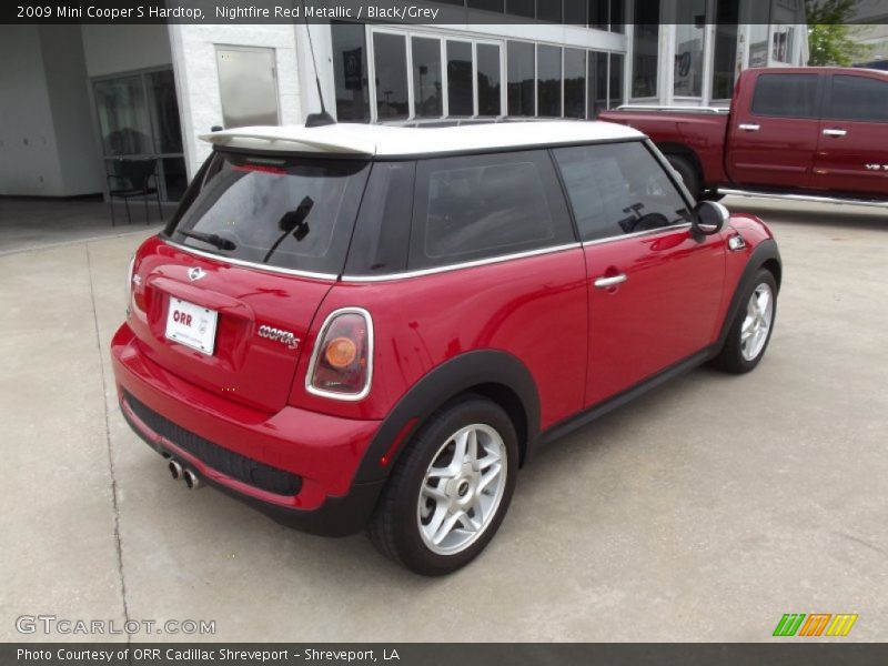 Nightfire Red Metallic / Black/Grey 2009 Mini Cooper S Hardtop