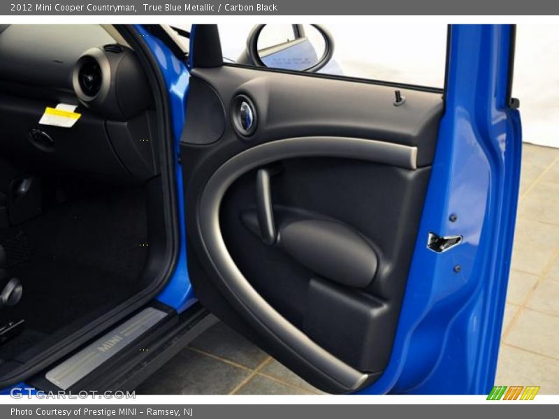 True Blue Metallic / Carbon Black 2012 Mini Cooper Countryman