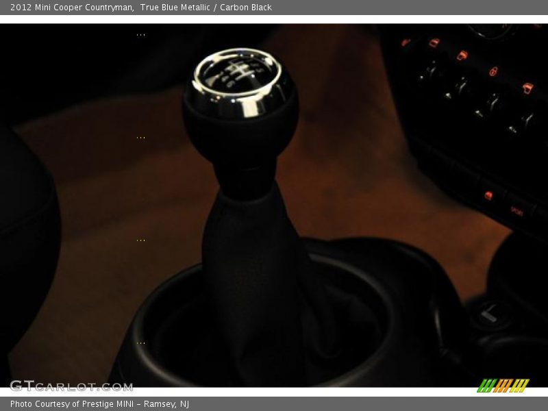 True Blue Metallic / Carbon Black 2012 Mini Cooper Countryman