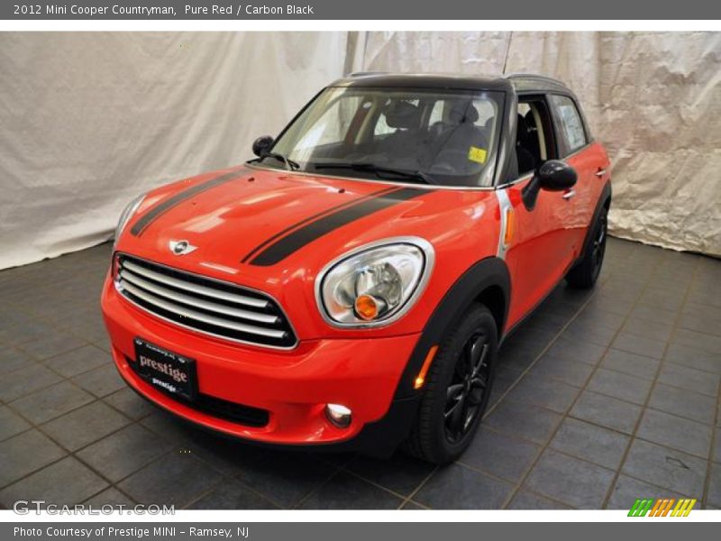 Pure Red / Carbon Black 2012 Mini Cooper Countryman