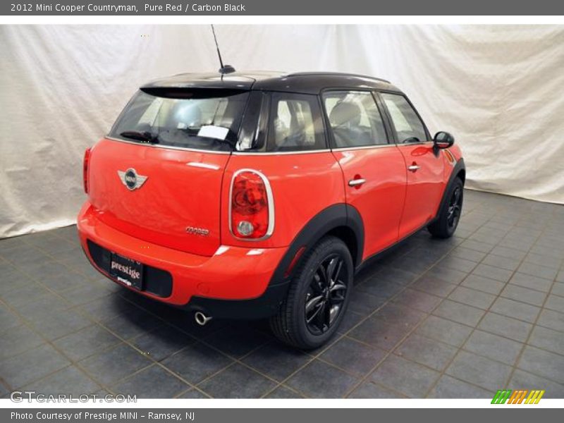 Pure Red / Carbon Black 2012 Mini Cooper Countryman