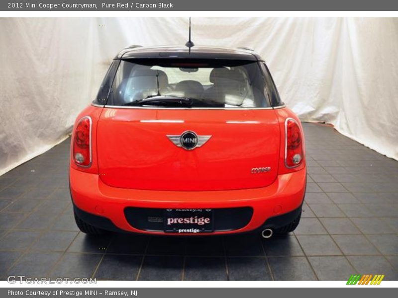 Pure Red / Carbon Black 2012 Mini Cooper Countryman