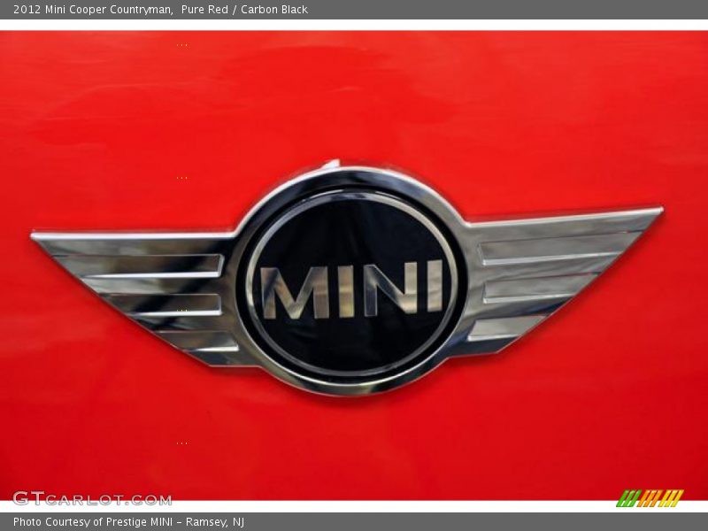 Pure Red / Carbon Black 2012 Mini Cooper Countryman