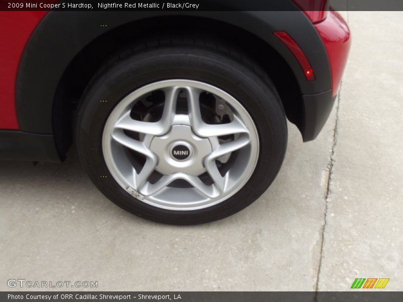 Nightfire Red Metallic / Black/Grey 2009 Mini Cooper S Hardtop