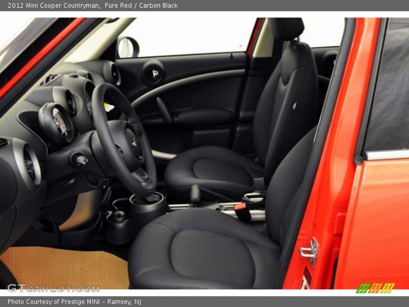 Pure Red / Carbon Black 2012 Mini Cooper Countryman