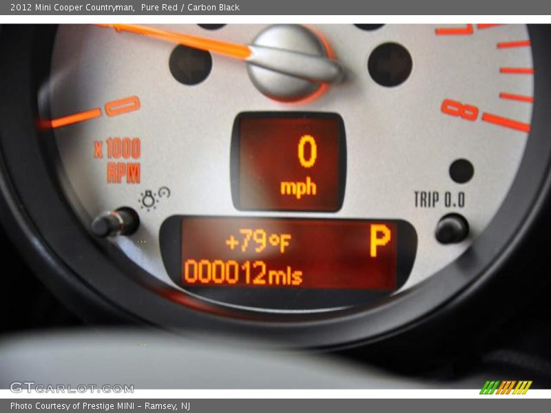 Pure Red / Carbon Black 2012 Mini Cooper Countryman