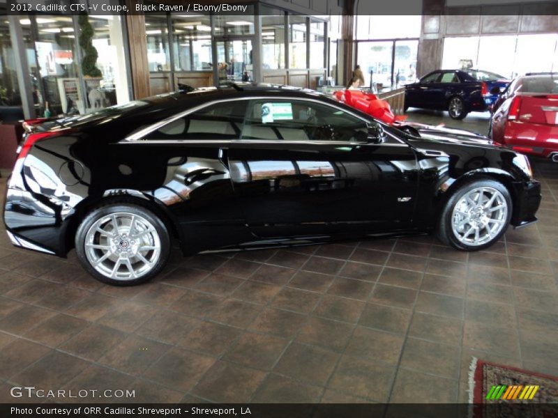 Black Raven / Ebony/Ebony 2012 Cadillac CTS -V Coupe
