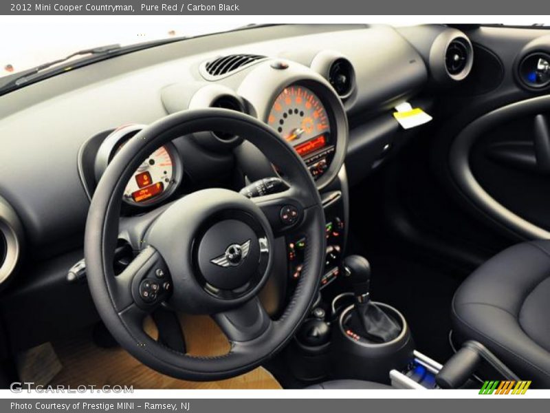 Pure Red / Carbon Black 2012 Mini Cooper Countryman
