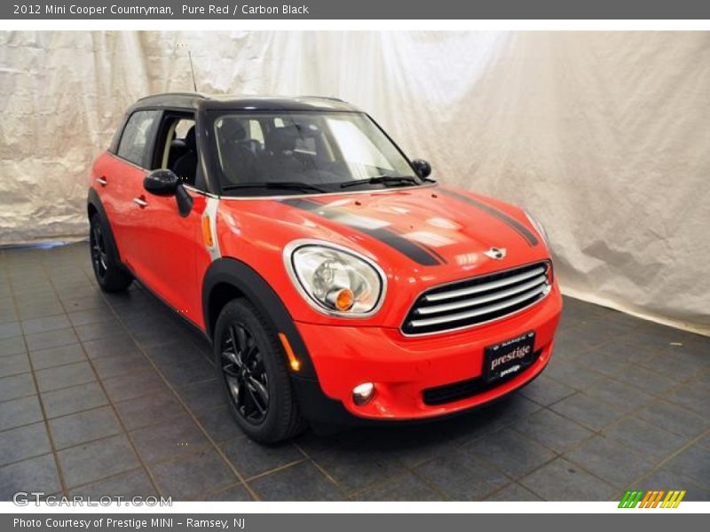 Pure Red / Carbon Black 2012 Mini Cooper Countryman