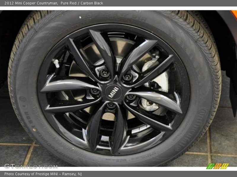 Pure Red / Carbon Black 2012 Mini Cooper Countryman