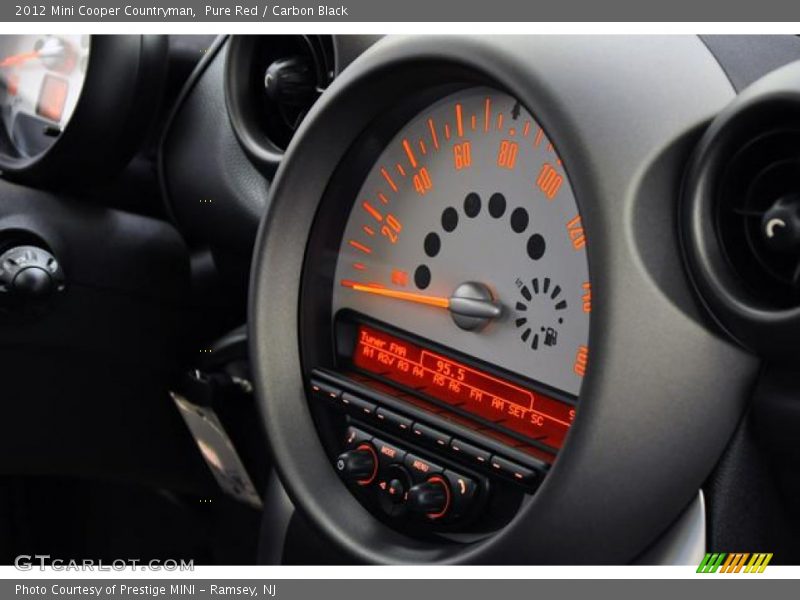 Pure Red / Carbon Black 2012 Mini Cooper Countryman
