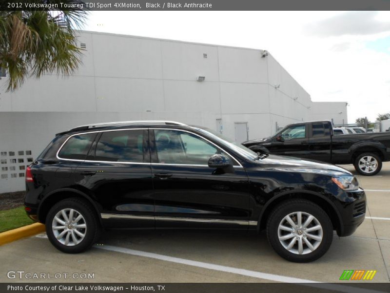 Black / Black Anthracite 2012 Volkswagen Touareg TDI Sport 4XMotion