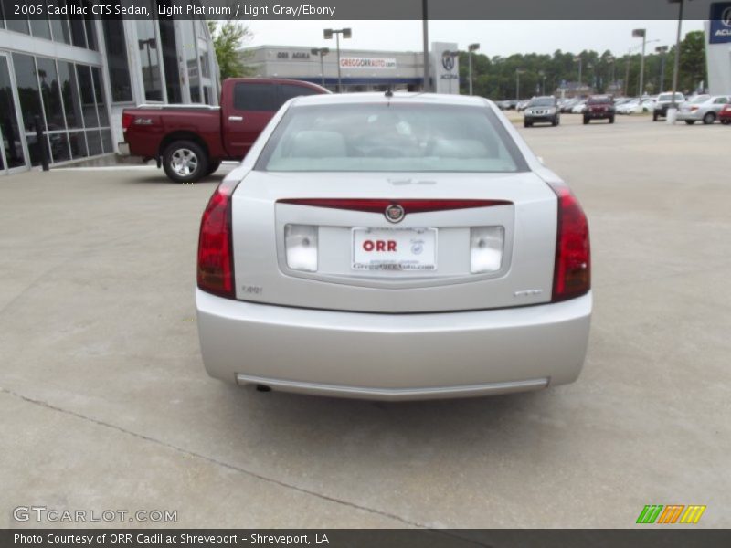 Light Platinum / Light Gray/Ebony 2006 Cadillac CTS Sedan