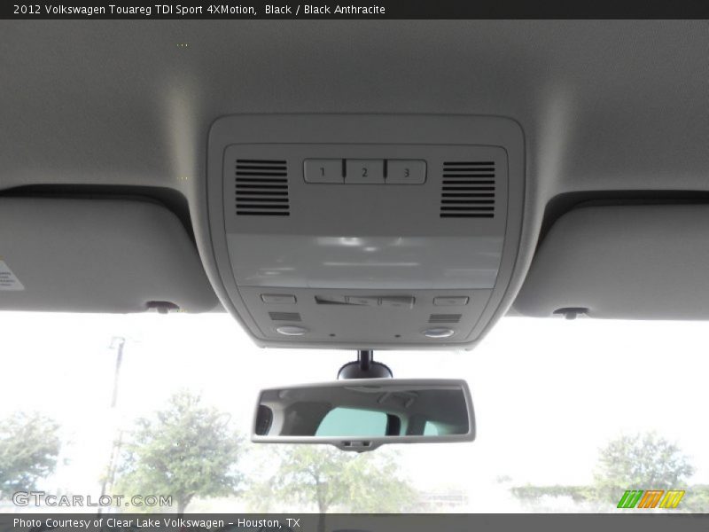 Black / Black Anthracite 2012 Volkswagen Touareg TDI Sport 4XMotion