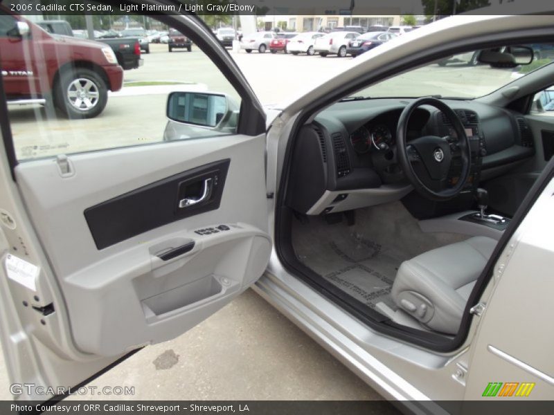 Light Platinum / Light Gray/Ebony 2006 Cadillac CTS Sedan