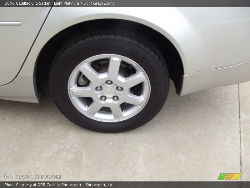 Light Platinum / Light Gray/Ebony 2006 Cadillac CTS Sedan