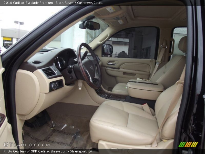 Black Raven / Cashmere/Cocoa 2010 Cadillac Escalade Premium