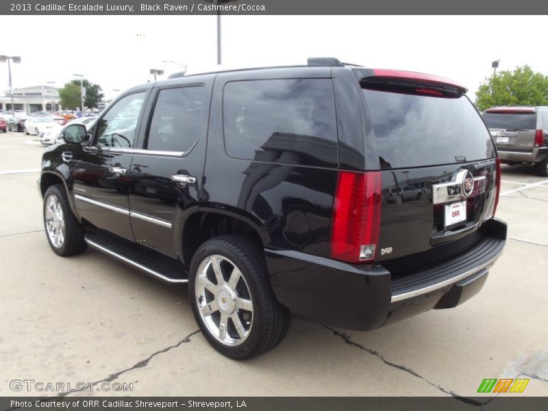 Black Raven / Cashmere/Cocoa 2013 Cadillac Escalade Luxury