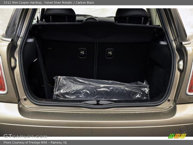 Velvet Silver Metallic / Carbon Black 2012 Mini Cooper Hardtop