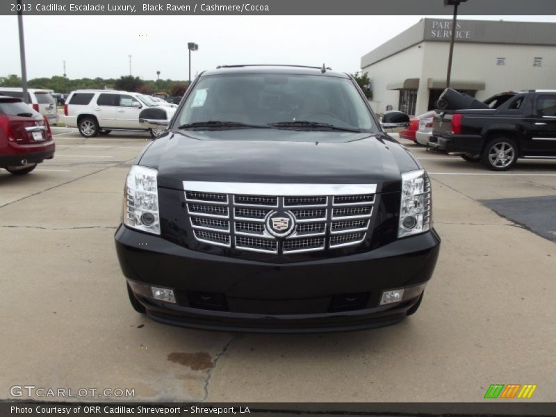 Black Raven / Cashmere/Cocoa 2013 Cadillac Escalade Luxury