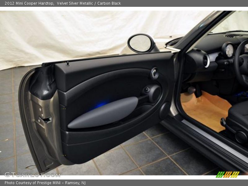 Velvet Silver Metallic / Carbon Black 2012 Mini Cooper Hardtop
