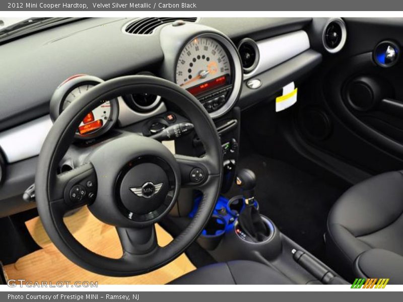 Velvet Silver Metallic / Carbon Black 2012 Mini Cooper Hardtop