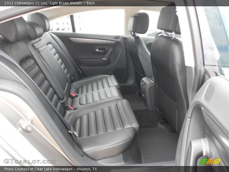 Rear Seat of 2013 CC Lux