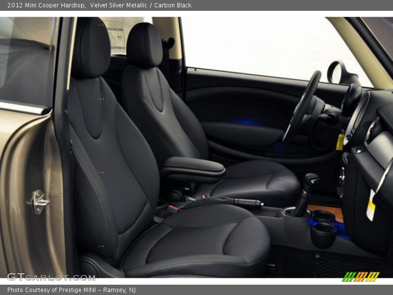 Velvet Silver Metallic / Carbon Black 2012 Mini Cooper Hardtop