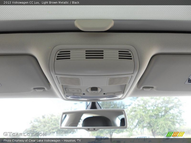 Light Brown Metallic / Black 2013 Volkswagen CC Lux