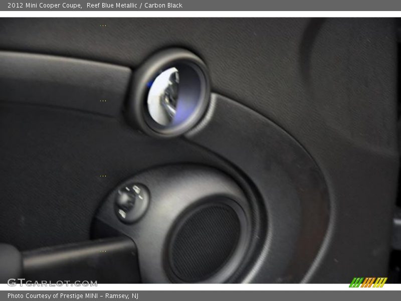 Reef Blue Metallic / Carbon Black 2012 Mini Cooper Coupe