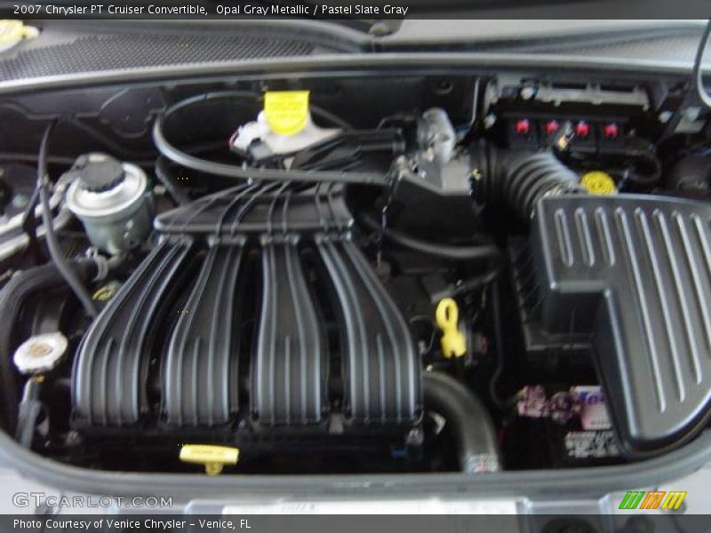 Opal Gray Metallic / Pastel Slate Gray 2007 Chrysler PT Cruiser Convertible