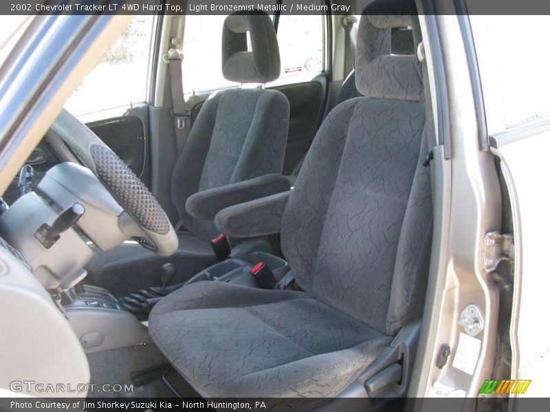 Light Bronzemist Metallic / Medium Gray 2002 Chevrolet Tracker LT 4WD Hard Top