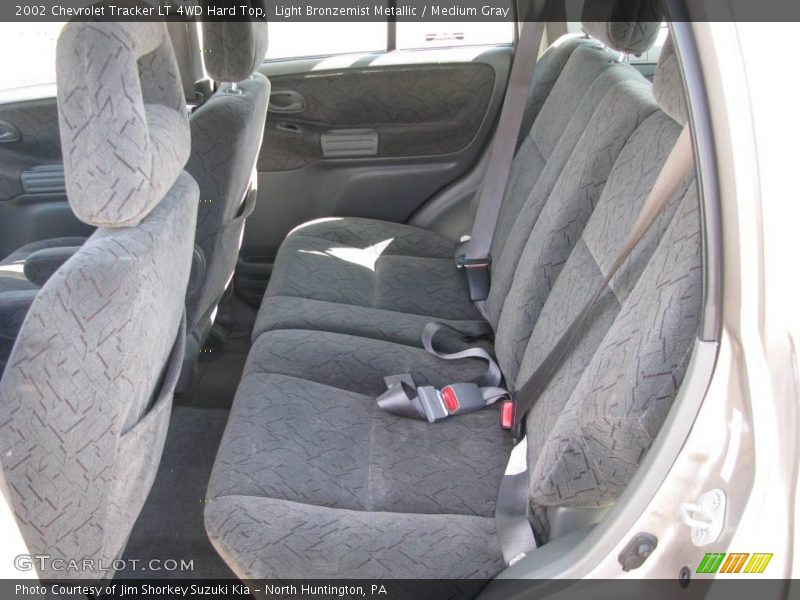 Light Bronzemist Metallic / Medium Gray 2002 Chevrolet Tracker LT 4WD Hard Top