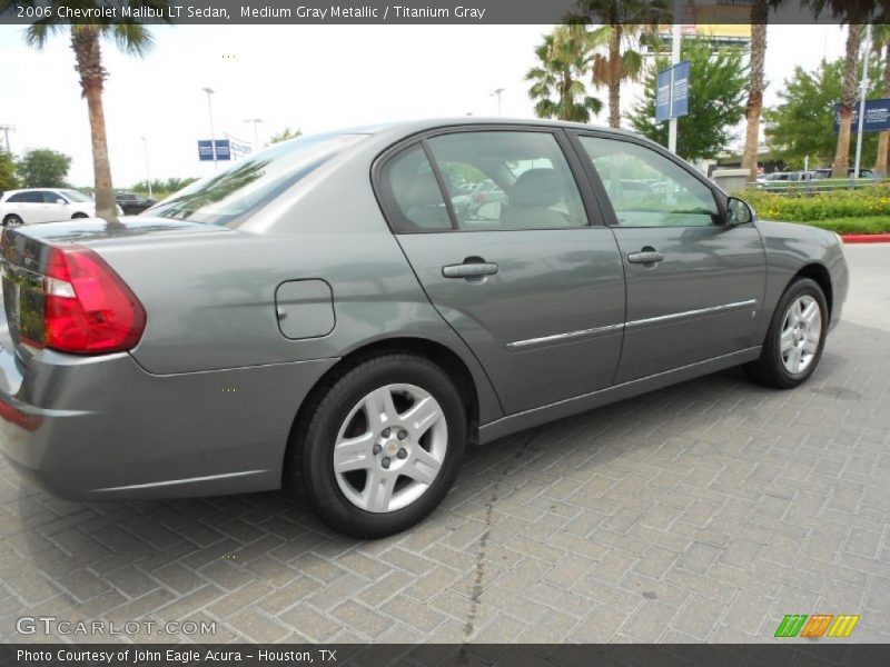 Medium Gray Metallic / Titanium Gray 2006 Chevrolet Malibu LT Sedan