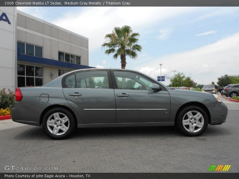 Medium Gray Metallic / Titanium Gray 2006 Chevrolet Malibu LT Sedan