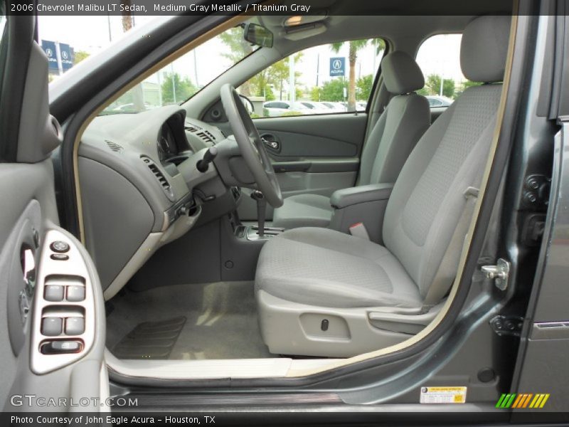 Medium Gray Metallic / Titanium Gray 2006 Chevrolet Malibu LT Sedan