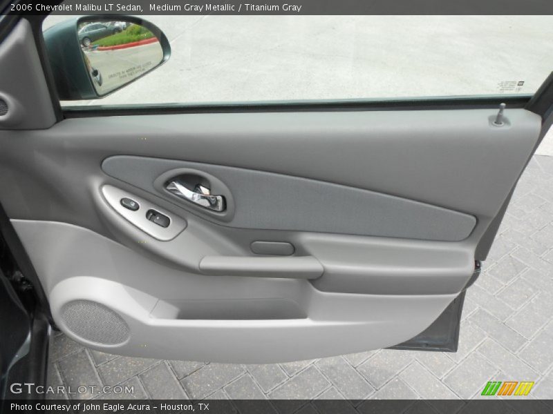 Medium Gray Metallic / Titanium Gray 2006 Chevrolet Malibu LT Sedan