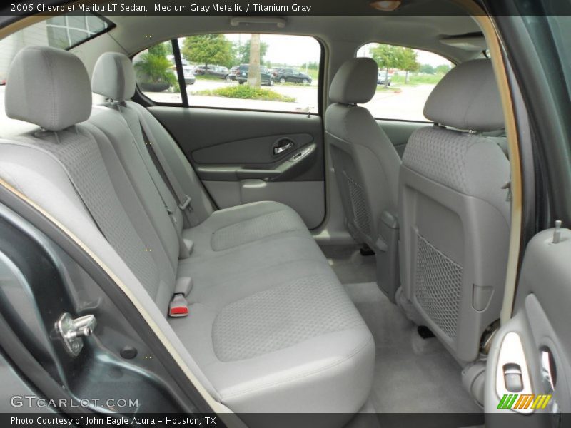 Medium Gray Metallic / Titanium Gray 2006 Chevrolet Malibu LT Sedan