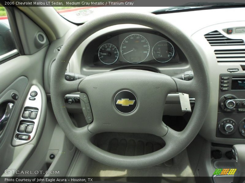 Medium Gray Metallic / Titanium Gray 2006 Chevrolet Malibu LT Sedan