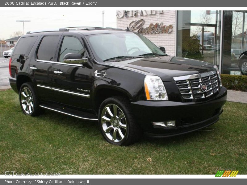 Black Raven / Ebony 2008 Cadillac Escalade AWD