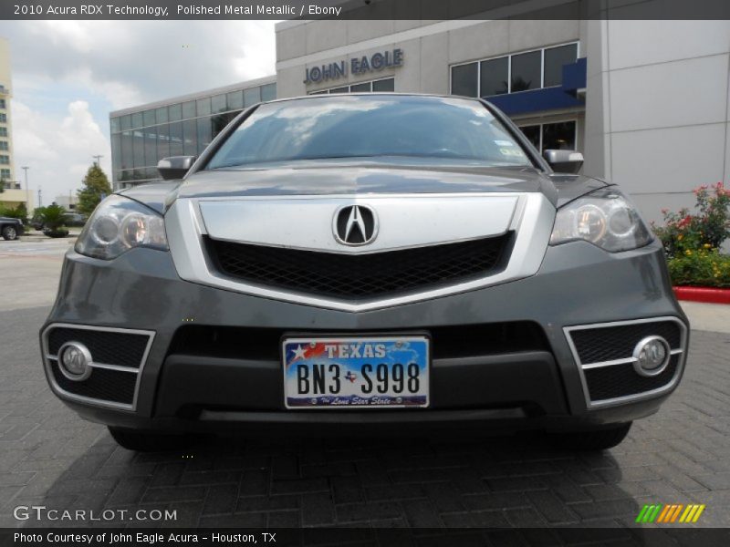 Polished Metal Metallic / Ebony 2010 Acura RDX Technology