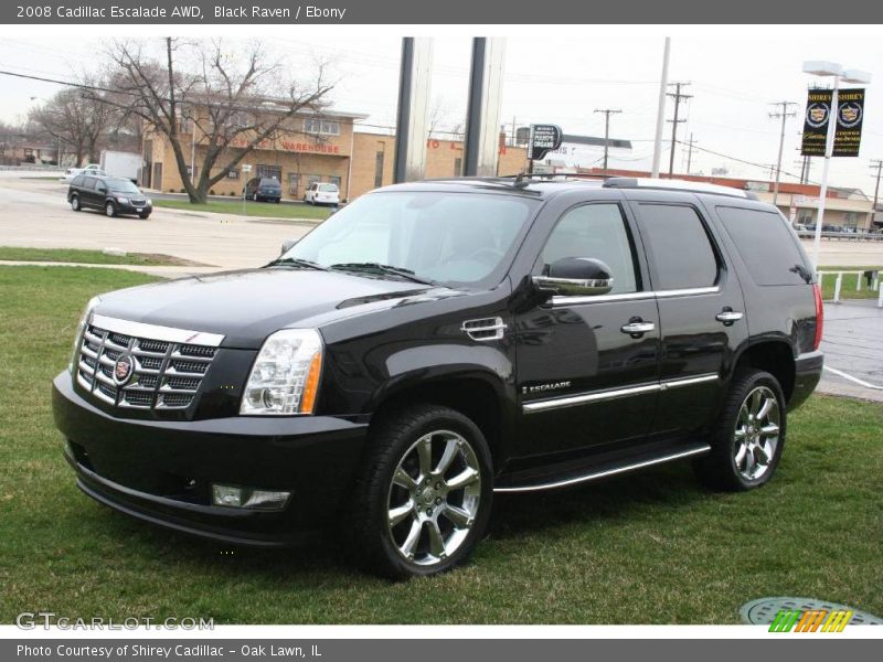Black Raven / Ebony 2008 Cadillac Escalade AWD