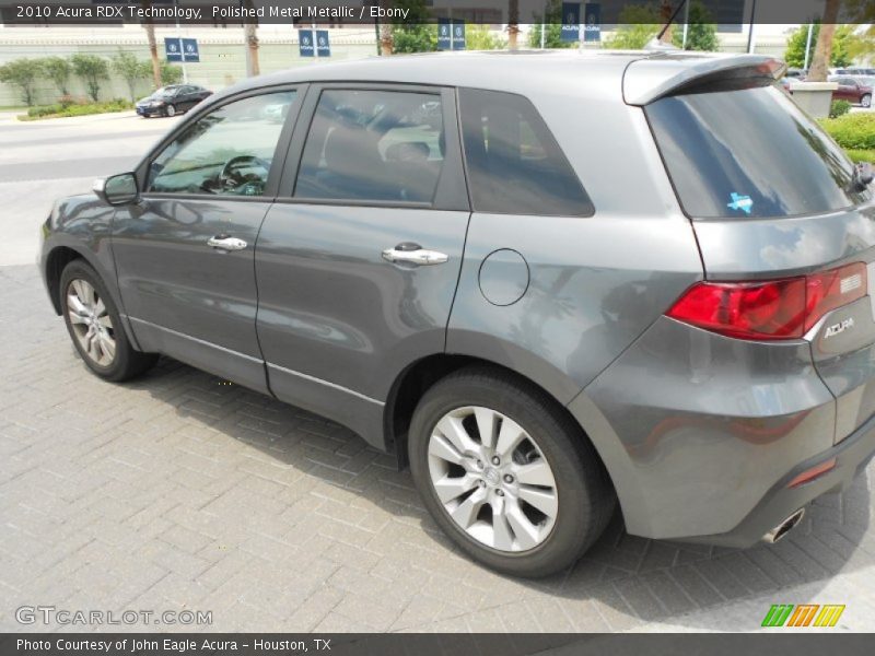 Polished Metal Metallic / Ebony 2010 Acura RDX Technology