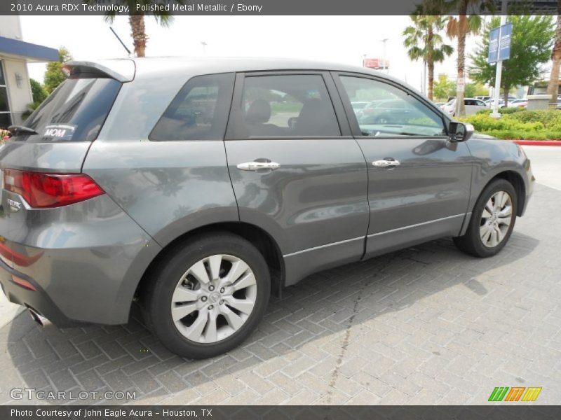Polished Metal Metallic / Ebony 2010 Acura RDX Technology