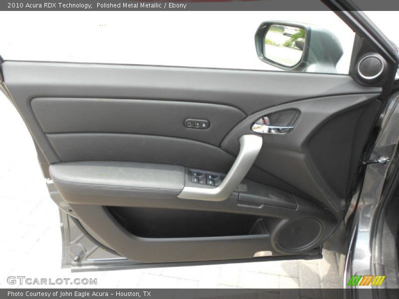 Polished Metal Metallic / Ebony 2010 Acura RDX Technology