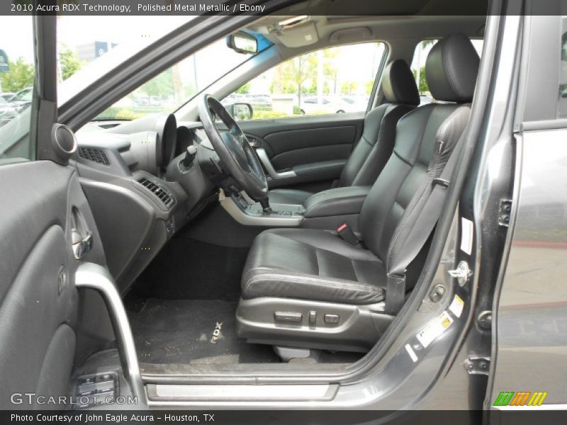 Polished Metal Metallic / Ebony 2010 Acura RDX Technology