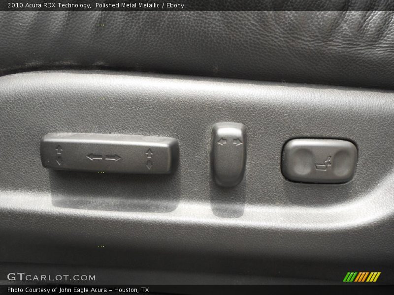 Polished Metal Metallic / Ebony 2010 Acura RDX Technology