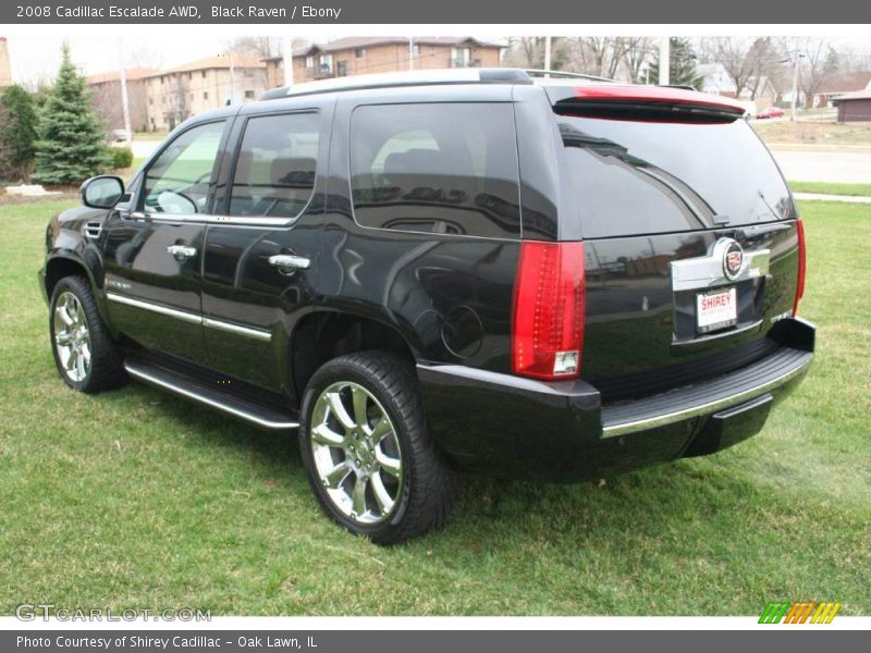 Black Raven / Ebony 2008 Cadillac Escalade AWD