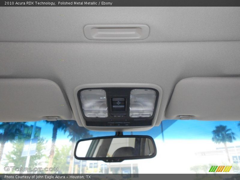 Polished Metal Metallic / Ebony 2010 Acura RDX Technology